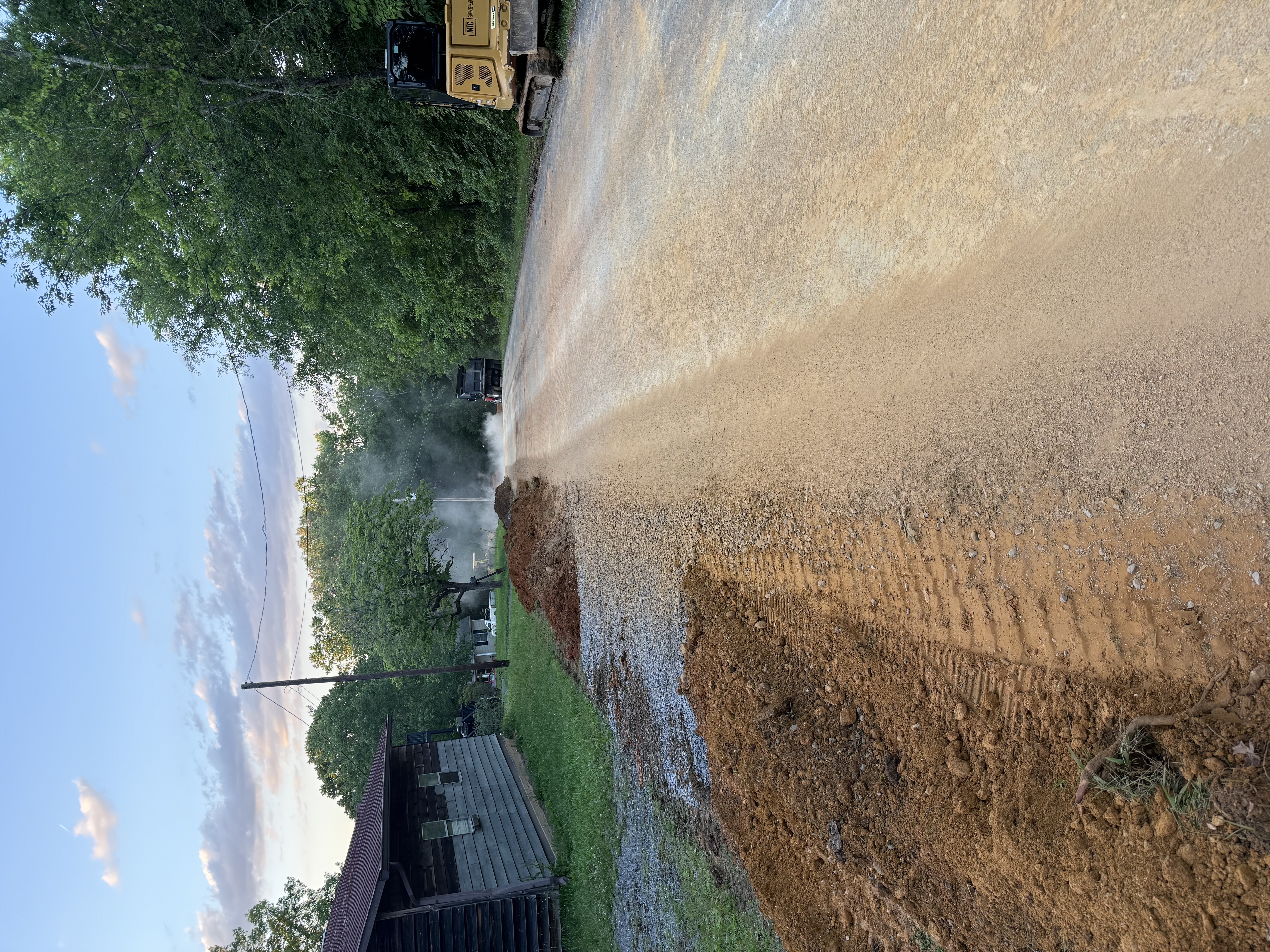 Site restoration at the end of the day