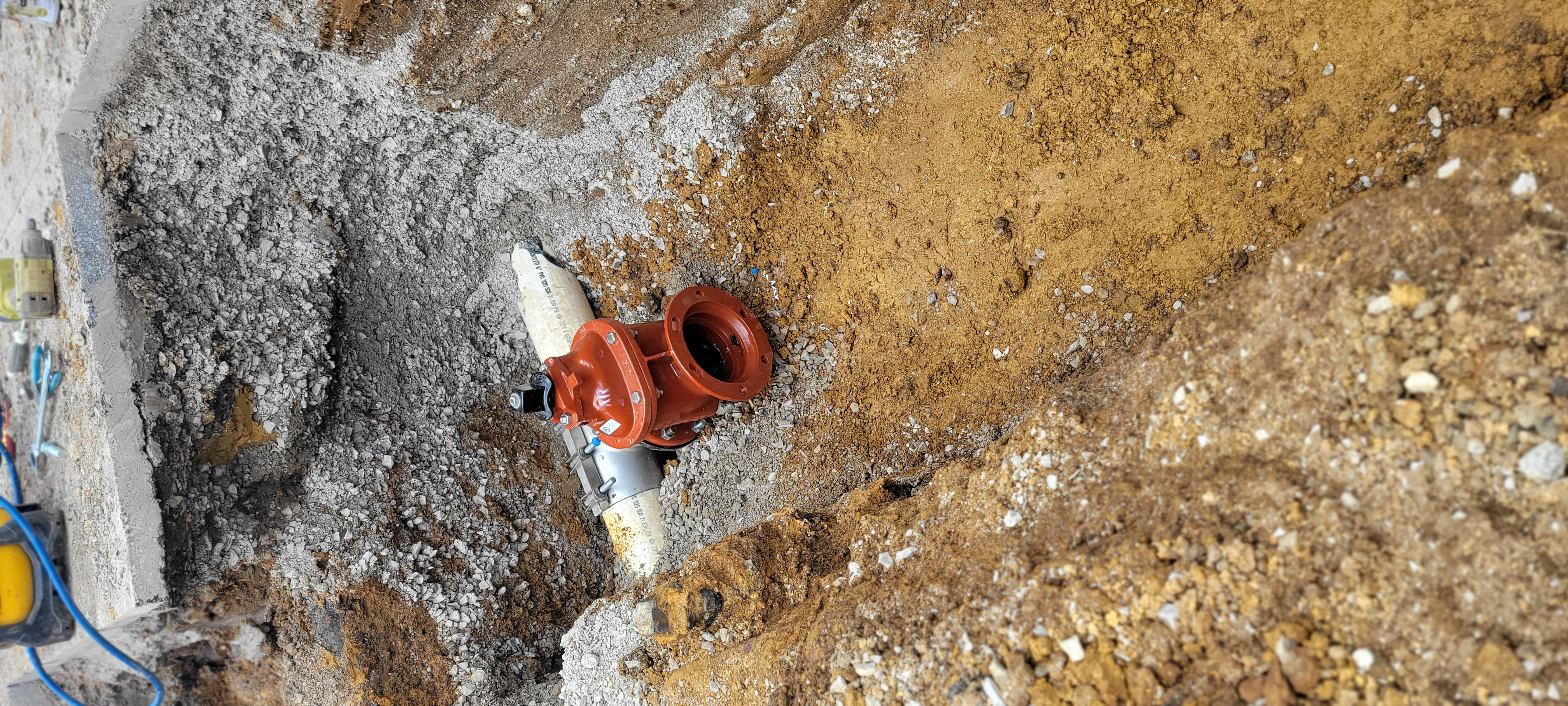 Valve and fitting installation